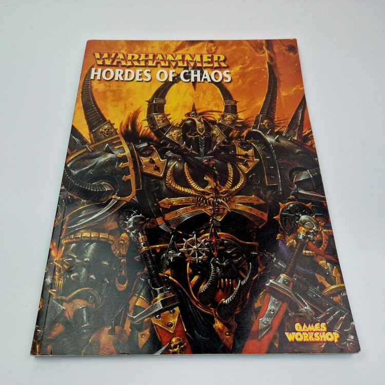 A photo of a Hordes of Chaos 6th Edition Army Book