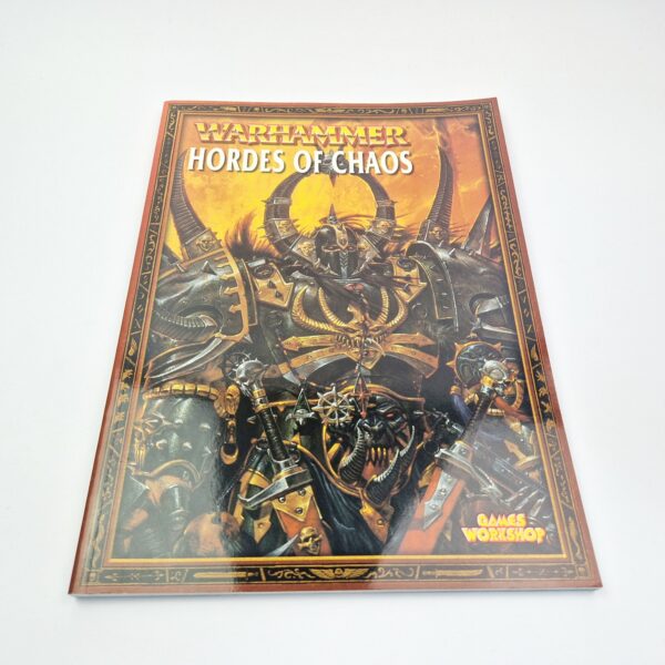 A photo of a Hordes of Chaos 6th Edition Army Book