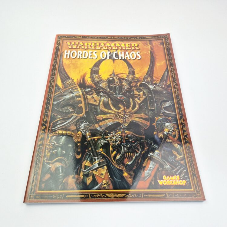 A photo of a Hordes of Chaos 6th Edition Army Book