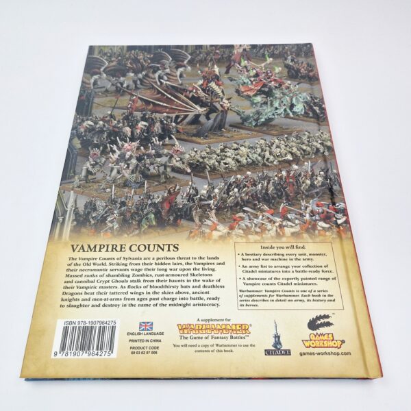 A photo of a Vampire Counts 8th Edition Army Book