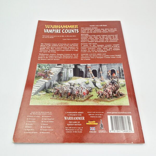 A photo of a Vampire Counts 7th Edition Army Book
