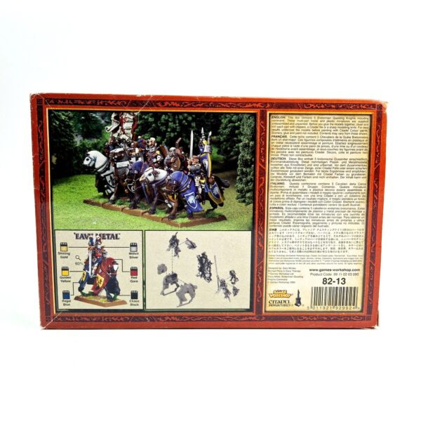 A photo of Bretonnia Questing Knights Warhammer miniatures