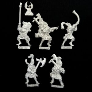 A photo of High Elves White Lions of Chrace Warhammer miniatures