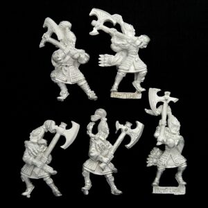 A photo of High Elves White Lions of Chrace Warhammer miniatures