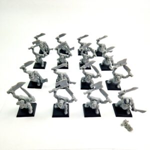 A photo of Orcs and Goblins Orc Boyz Warhammer miniatures