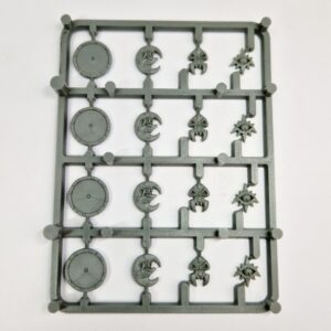 A photo of Orcs and Goblins Night Goblins Regiment Shield Sprue Warhammer bits
