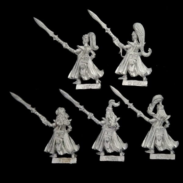 A photo of High Elves Maiden Guard Warhammer miniatures