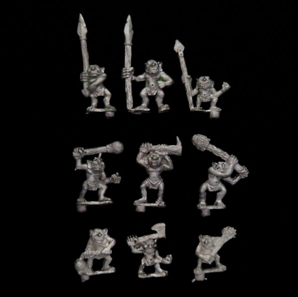 A photo of Orcs and Goblins Snotlings Warhammer miniatures
