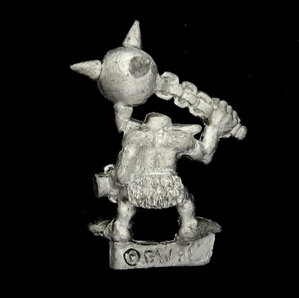 A photo of a Orcs and Goblins Common Goblin Warhammer miniature