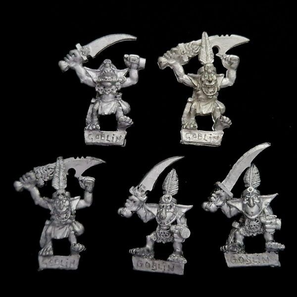 A photo of Orcs and Goblins Forest Goblins Warhammer miniatures