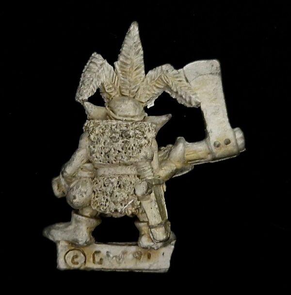 A photo of a Orcs and Goblins Forest Goblin Warhammer miniature