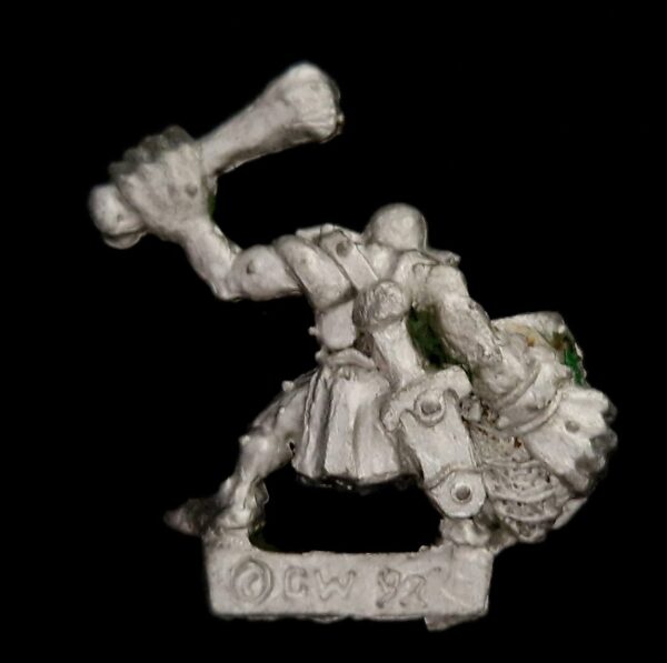A photo of a Orcs and Goblins Forest Goblin Musician Warhammer miniature