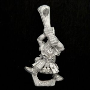 A photo of a Orcs and Goblins Night Goblin Clubber Warhammer miniature