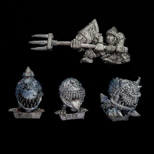 A photo of Orcs and Goblins Squig Herd Warhammer miniatures