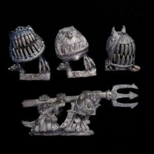 A photo of Orcs and Goblins Squig Herd Warhammer miniatures