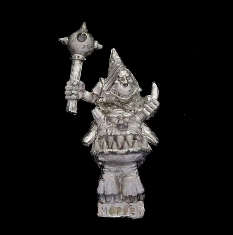 A photo of a Orcs and Goblins Squig Hopper Warhammer miniature