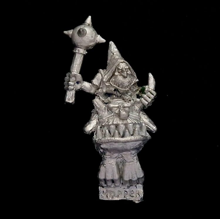 A photo of a Orcs and Goblins Squig Hopper Warhammer miniature