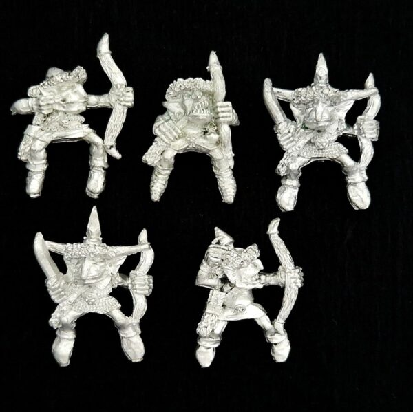 A photo of Orcs and Goblins Wolf Riders Warhammer miniatures