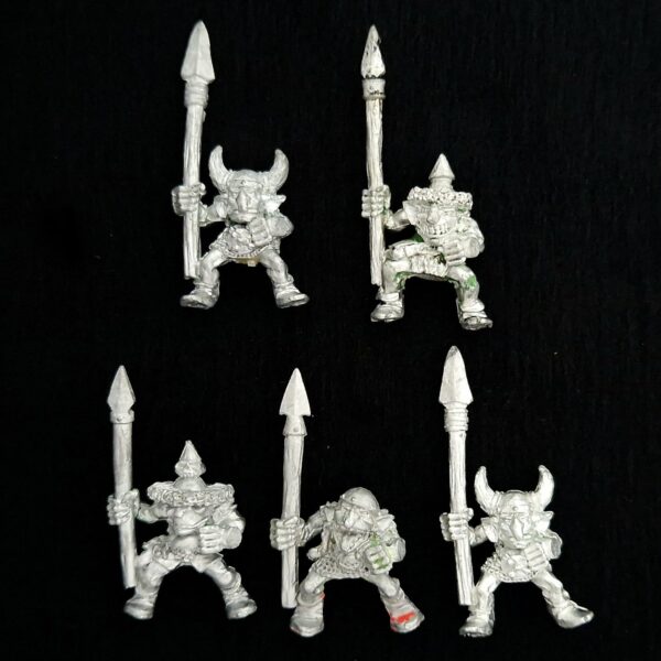 A photo of Orcs and Goblins Wolf Riders Warhammer miniatures