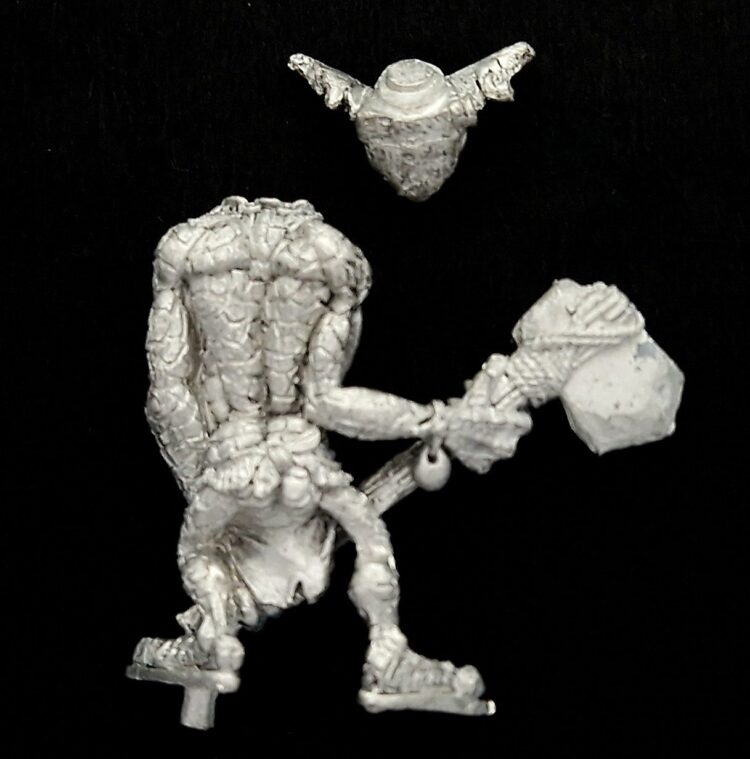 A photo of a Orcs and Goblins Stone Troll Warhammer miniature