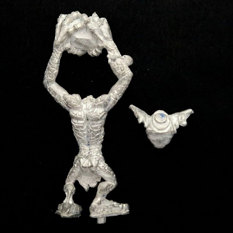 A photo of a Orcs and Goblins Stone Troll Warhammer miniature