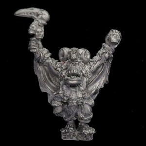 A photo of a Orcs and Goblins Savage Orc Shaman Warhammer miniature