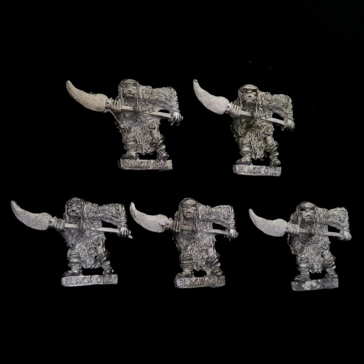 A photo of Orcs and Goblins Eeza Ugezod's Mother Crushers Warhammer miniatures