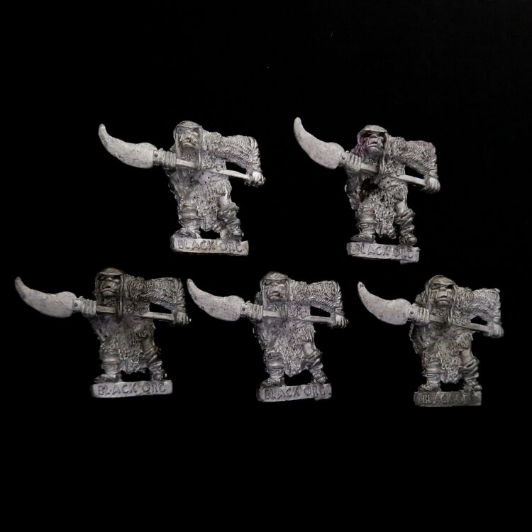 A photo of Orcs and Goblins Eeza Ugezod's Mother Crushers Warhammer miniatures