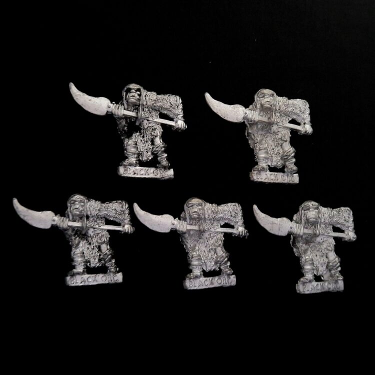 A photo of Orcs and Goblins Eeza Ugezod's Mother Crushers Warhammer miniatures