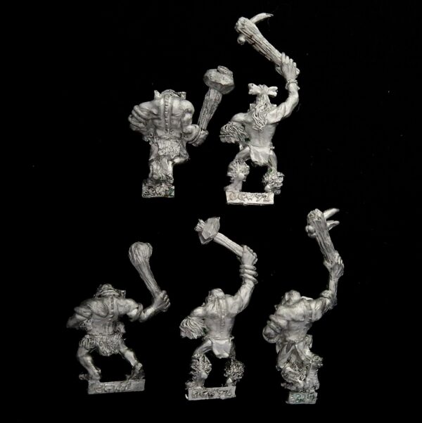 A photo of Orcs and Goblins Savage Orcs Warhammer miniatures