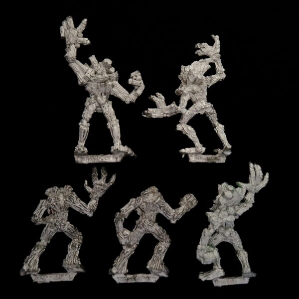 A photo of Wood Elves Dryads Warhammer miniatures