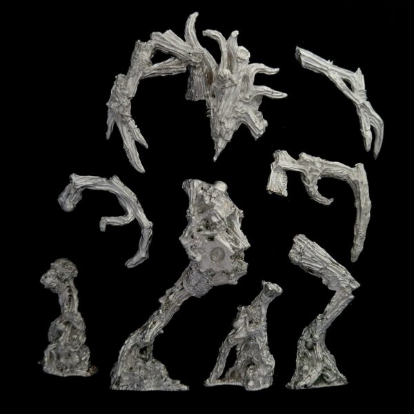 A photo of a Wood Elves Treeman Warhammer miniature