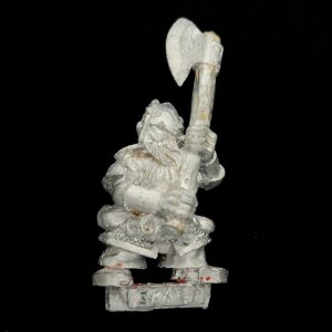 A photo of a Dwarf Hero Skag the Stealthy Warhammer miniature