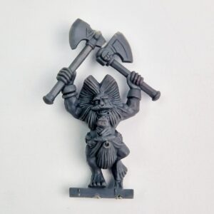 A photo of a Battle for Skull Pass Dwarf Slayer Warhammer miniature