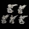 A photo of Dwarf Thunderers Warhammer miniatures