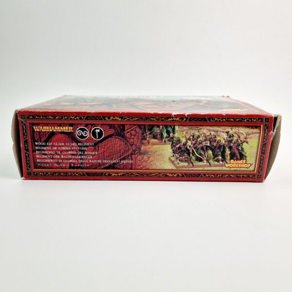 A photo of Wood Elves Glade Guard Warhammer miniatures
