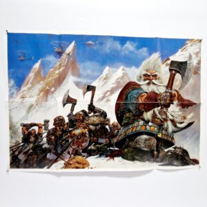 A photo of a Warhammer White Dwarf 30th Anniversary Poster