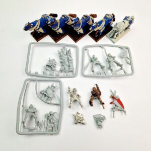 A photo of Bretonnia Questing Knights Warhammer miniatures