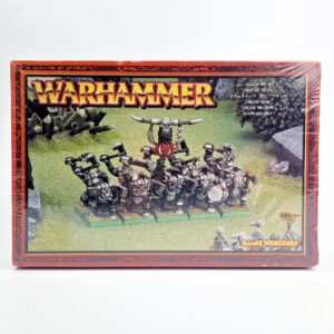 A photo of Orcs and Goblins Black Orcs Warhammer miniatures