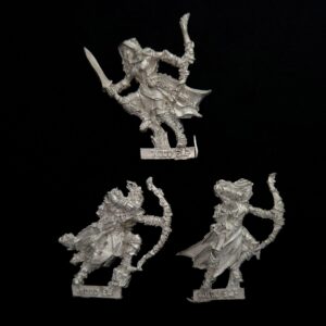 A photo of Wood Elves Waywatchers Warhammer miniatures