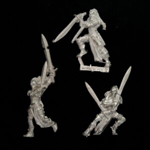 A photo of Wood Elves Wardancers Warhammer miniatures