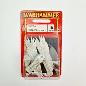 A photo of a Wood Elves Great Eagle Warhammer miniature