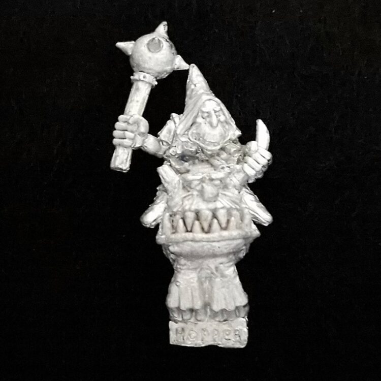 A photo of a Orcs and Goblins Squig Hopper Warhammer miniature