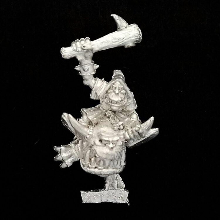 A photo of a Orcs and Goblins Squig Hopper Warhammer miniature