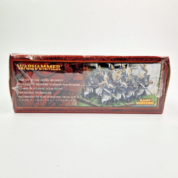 A photo of High Elves Silver Helms Warhammer miniatures