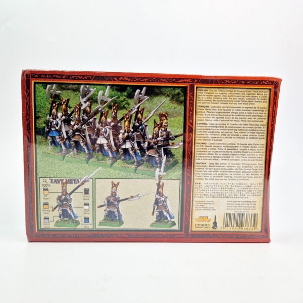 A photo of High Elves Phoenix Guard Warhammer miniatures