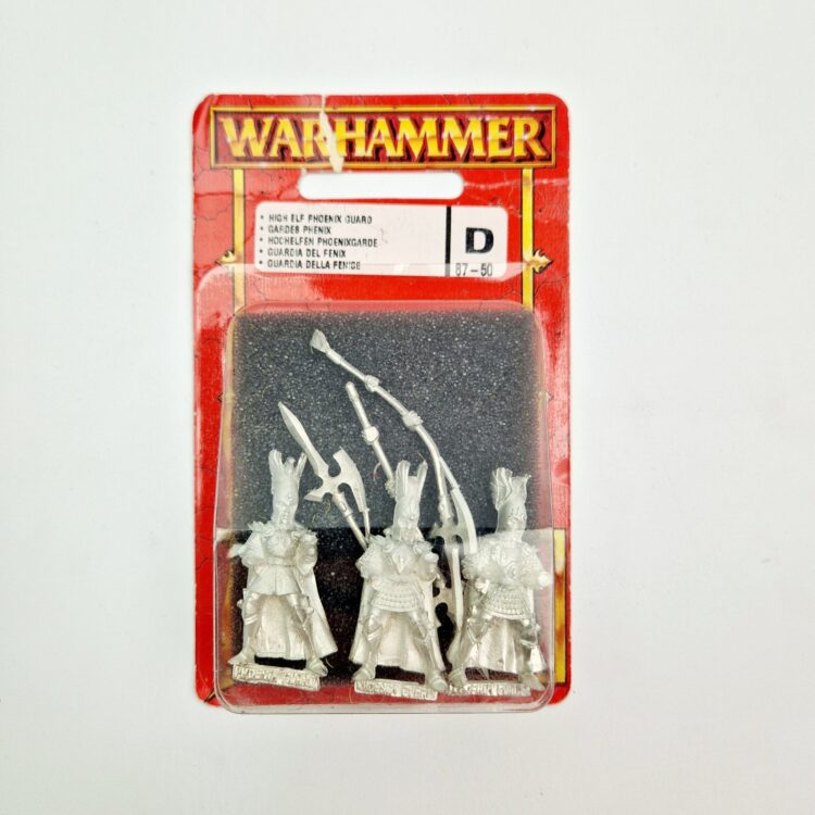 A photo of High Elves Phoenix Guard Warhammer Miniatures