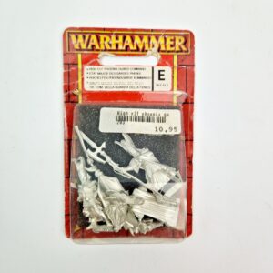 A photo of High Elves Phoenix Guard Command Warhammer Miniatures