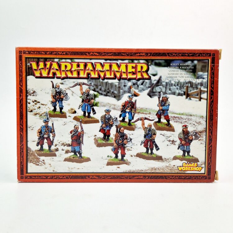 A photo of Kislev Kossars Warhammer miniatures