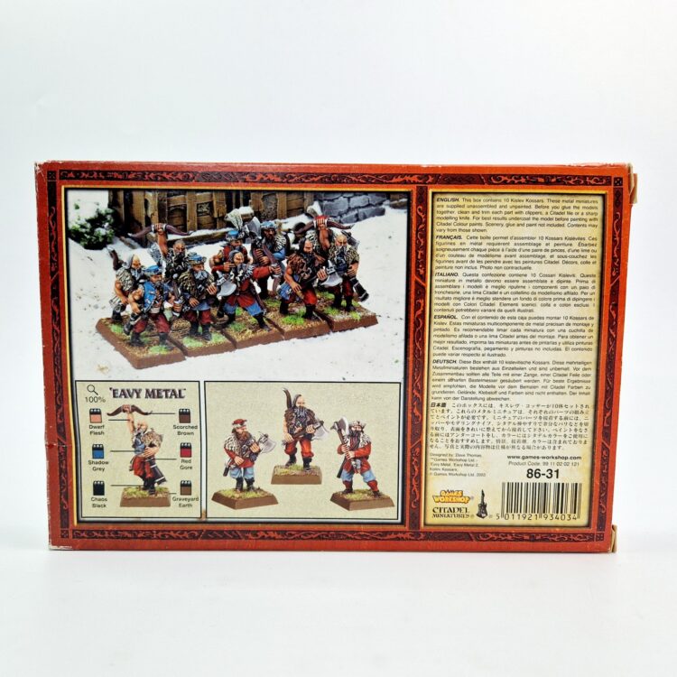 A photo of Kislev Kossars Warhammer miniatures